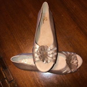 A2 by aerosoles shoes ,  champagne color